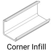 Knotwood Infill Corner for 65mm Corner Post Internal Fix - 5650mm (18'6") (20)